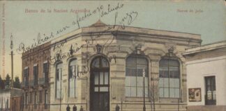 Fotos con historia: la sucursal del Banco de la Nación