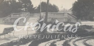 Fotos con historia: la rotonda de la Plaza “General Belgrano”