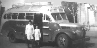 Fotos con historia: el antiguo colectivo local