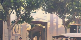 Fotos con historia: el surtidor en la vereda