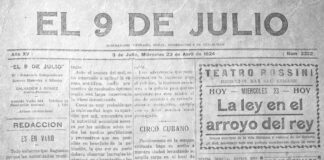 Por un siglo atrás, en 9 de Julio