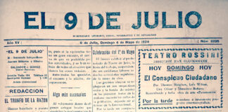 Por un siglo atrás, en 9 de Julio