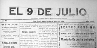 Por un siglo atrás, en 9 de Julio