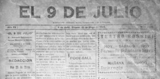Por un siglo atrás, en 9 de Julio